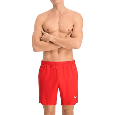 Puma Heren V Kon Prestatie Rugby Shorts (Rood)