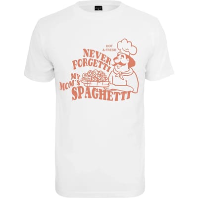 Mister Tee - Spaghetti Heren Tshirt - XS - Wit