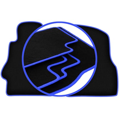CARLUX-BLUE automatten voor: Toyota MR2 ZZW30 coupé (1999-2007)