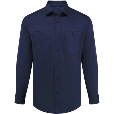 Premier Unisex Volwassen Utility 2.0 Service Shirt (Marineblauw)
