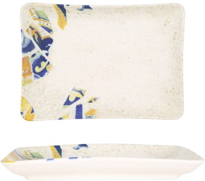 Kütahya Porselen Serveerschaal - Serenita - Porselein - 18x13 cm - set van 2