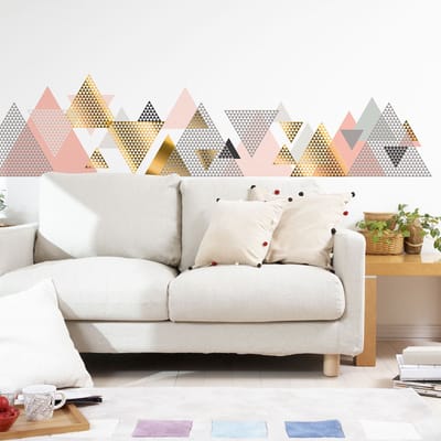Muurstickers - Decoratie voor slaapkamer/woonkamer - Gigantische muursticker van het Oeralgebergte - 100x150cm