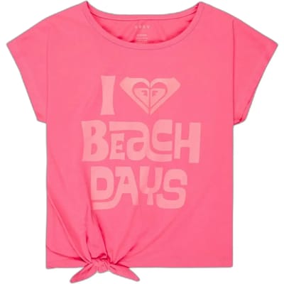 Roxy Pura Playa T-shirt Met Korte Mouwen Roze 12 Years Meisje