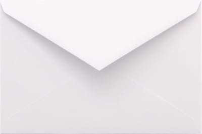 Gladde witte enveloppen 12 - 135 x 205 mm - 25 stuks - NK natgelijmde - 120 gram - Malmero - Netuno