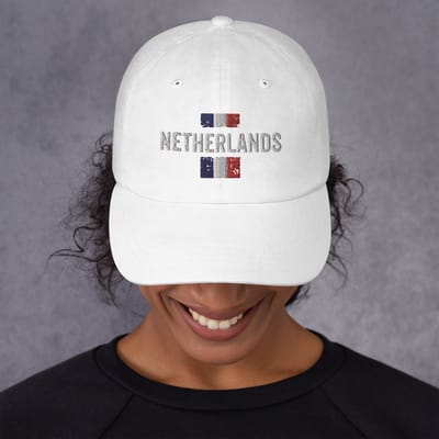 Netherlands Pet / Cap - Wit