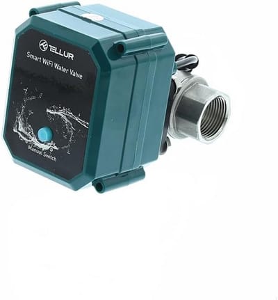 Slim Magneetventiel - Wifi Klep - Waterbeheer Thuis - App en Spraakbesturing - DN20 3/4 Inch - Groen