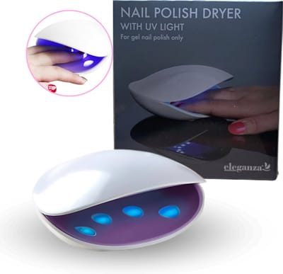 Eleganza - Nagellamp - UV nagellamp - Nagel droger - UV Lamp - Hand verzorging - Nagellak droger -