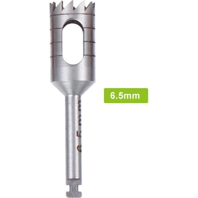 1 pièce en acier inoxydable pour implant dentaire, foret trépano osseux, outil de plantation de racine dentaire, instrument de dentiste chocolat