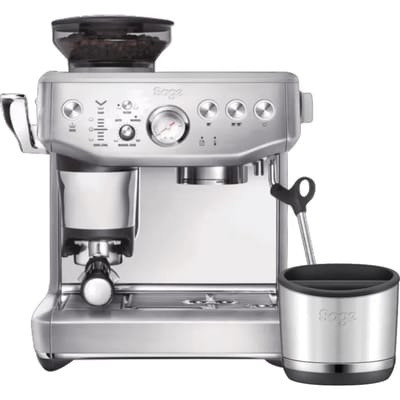 Sage Barista Express Impress Brushed Stainless Steel + uitklopbak