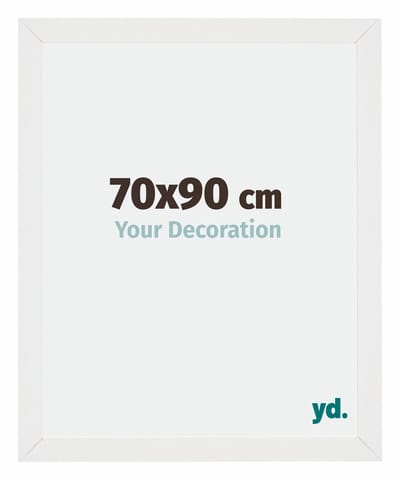 Your Decoration - Fotolijst 70x90 cm - MDF - Wit Hoogglans - Mura