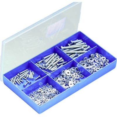 804444 Tapschroef assortiment 400 onderdelen