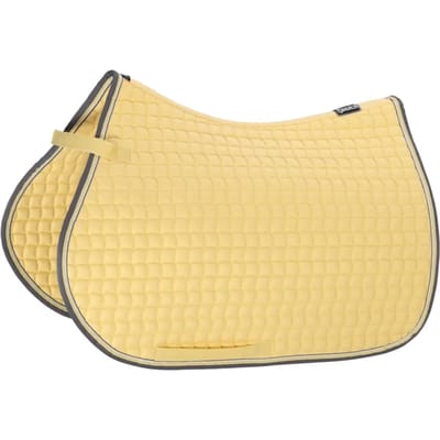 Eskadron Zadeldek Cotton Contrast - Geel - veelzijdigheid Paard