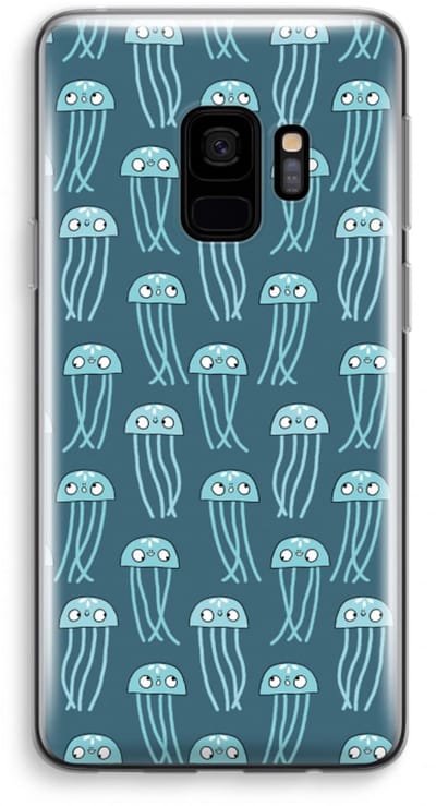 Case Company® - Hoesje geschikt voor Samsung Galaxy S9 hoesje - Kwallie - Soft Cover Telefoonhoesje - Bescherming aan alle Kanten en Schermrand