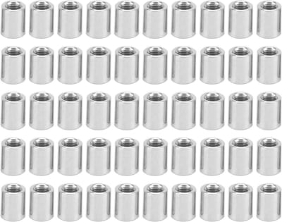 50 Stuks M5 X 0.8 Moer Set voor Draadverbinding - Draadmoeren, Verbindingselementen en Bevestigingsmaterialen