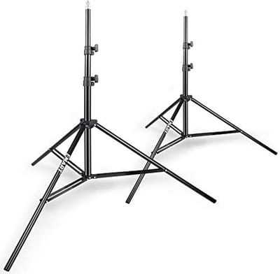 260cm Aluminium Lichtstatief voor Fotografie en Video - 2 Stuks