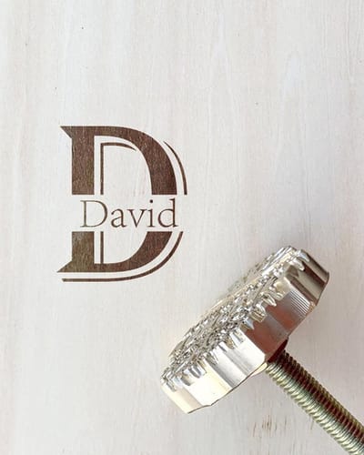 Hout Branding Stempel - Hout Brander - Hout Bewerken - Eenvoudig in Gebruik - 11.43cm