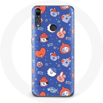 Coque pour Huawei P30 Lite BTS Bangtan Sonyeondan BT21 Noël 2023