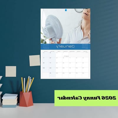 Wandkalender - Kalender 2026 Nieuwigheid Kalender - Organisatie en Humor - Parodie Ontwerp - A3 - Niet gespecificeerd