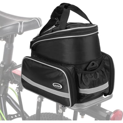 Lixada Waterdichte Fiets Achterzitje Tas Fiets Fiets Kofferbak Tas Fiets Fietstas Schoudertas met