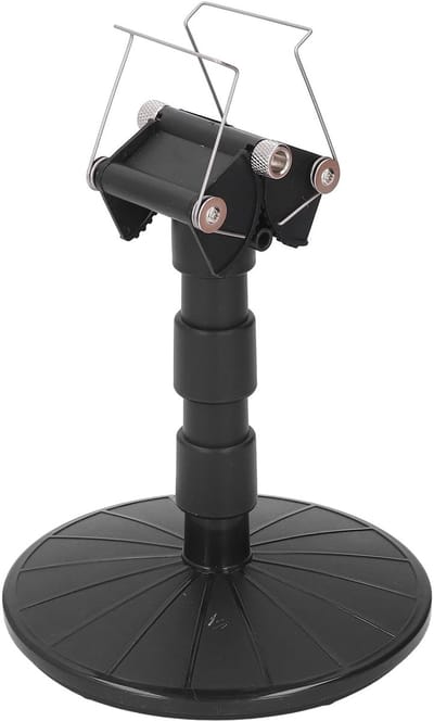 Dailygoods- Schilderstandaard Hoogte Verstelbaar - Spuitwerkstandaard - Carrosseriekleur - Vaste Beugel - Doe-het-zelf - Verstelbare Veerbreedte - Modelstandaard