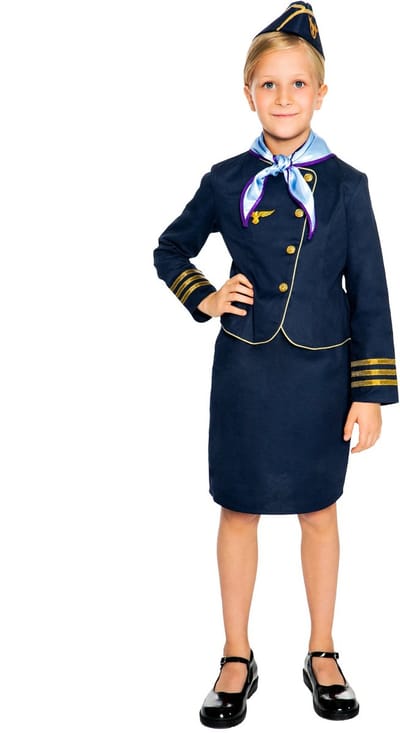 Stewardess Kinderkostuum