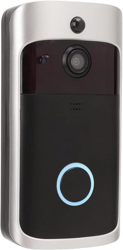 Videodeurbel Camera - Slimme Deurbel WiFi - Thuisbeveiliging Buiten - Nachtzicht Waterdicht - 1280x720 Resolutie