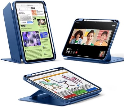 ESR Flip Hybrid Apple Geschikt voor iPad 11 (2025) A16 / iPad 10.9 (2022) Hoes Book Case Blauw