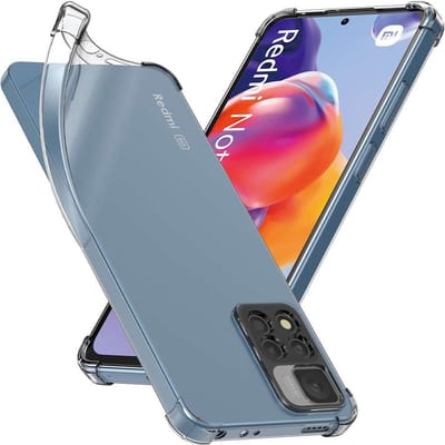 ebestStar - Hoes geschikt voor Xiaomi Redmi Note 11 Pro+ 5G, Silicone Slim Cover Case, Versterkte Hoeken en Randen hoesje, Transparant