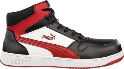 Puma Frontcourt Black/White/Red S3L 630050 - Zwart/Wit - 37