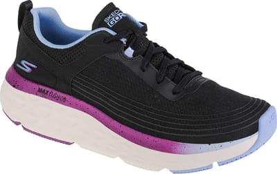 Skechers Max Cushioning Delta - Sunny Road, Vrouwen, Zwart, Hardloopschoenen, maat: 37,5