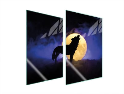 TMK ArtDeko - Snijplank - Glas - 2x 35x52 cm - Veelzijdig