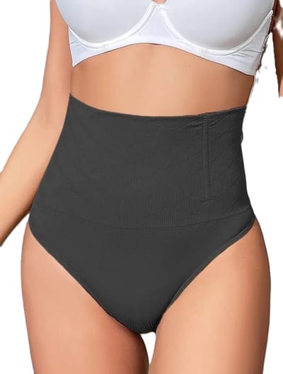 Corrigerend Ondergoed Dames | Corrigerend Slipje | Correctie Buik Ondergoed | Waist Correctiee | Maat 38/40 | M I Zwart