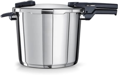 SCH® Snelkookpan Inductie - Snelkookpan - Zilver - ‎46cm x 37cm x 27cm