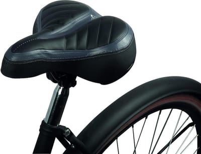 Comfortabel Gel Zadel voor Stadsfiets - Unisex Zwart - Ergonomisch Fietszadel