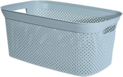 Wasmand - Vuilnisbak - Kleding Opslag - Vochtbestendig - 35 Liter - Grijs