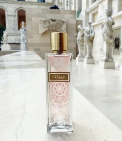 Franse dames Eau De Parfum MITALI - poederachtig parcours - oranjebloesem - muskusromantiek 100ml