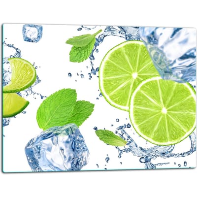 TMK ArtDeko - Snijplank - 52x40cm - Glas - Inductie Beschermplaat