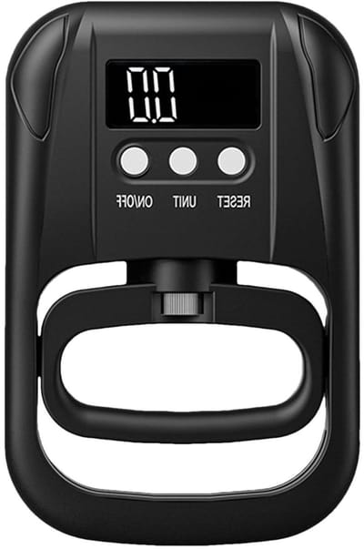 Krachtmeter Hand - Grip Tester - Grip Kracht Meten - Verstelbare Handgreep - 120 kg - Zwart