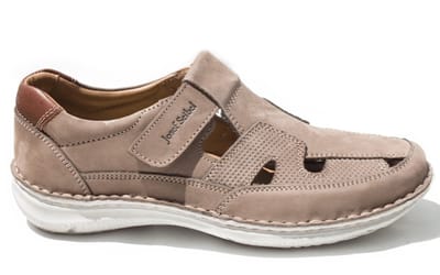Josef Seibel -Heren - zandkleur - sandalen - maat 42