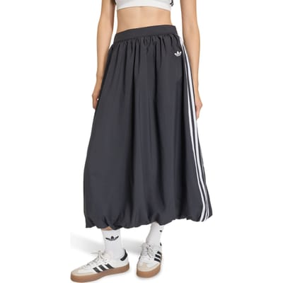 Adidas Balloon Long Skirt Rokken Dames - Zwart - Maat XXS (26-28) - Poly Mesh