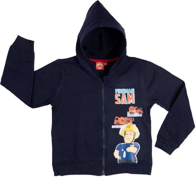 Brandweerman Sam Vest - Donkerblauw - Maat 122/128