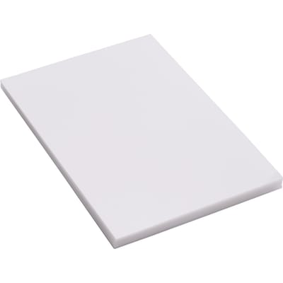 Kit de 50 feuilles de films rétractables, feuilles de papier thermorétractables pour bricolage, ornements artisanaux, pendentifs, boucles d'oreilles, porte-clés, accessoires, 7,9 x 5,7 pouces 50 Sheets blanche transparente