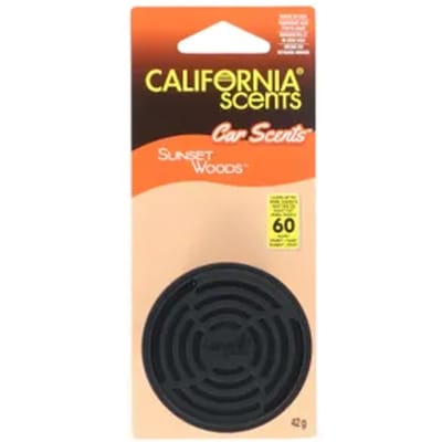 California Scents Luchtverfrisser Sunset Woods Op Kaart