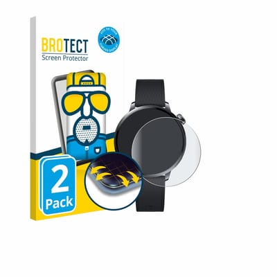 BROTECT - Screenprotector voor Oppo Watch X2 Mini - Folie Beschermfolie matte volledig dekking 2 Stuks