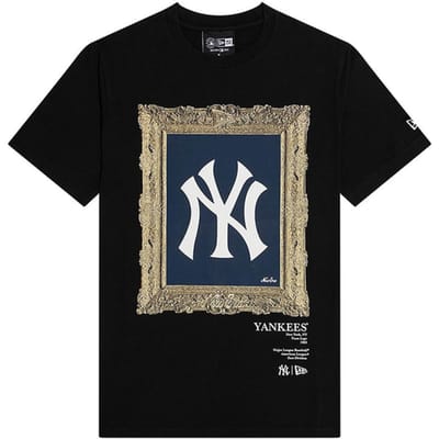 New Era MLB New York Yankees Curcus T-shirt Zwart