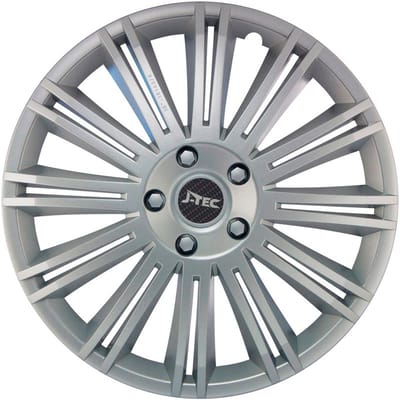 J-Tec Wieldoppen 14 inch Discovery zilver