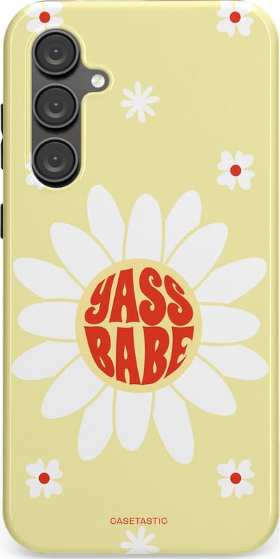 Casetastic Hoesje Geschikt voor Samsung S23 FE - Stijlvolle Beschermende Duo-layer Case - Yass babe