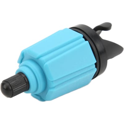 Adaptateur de Pompe pour Planche de Paddle Résistant à l'Usure Bonne Étanchéité Léger Portable Convertisseur de Pompe à Air avec blue