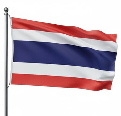 Trasal - vlag Thailand - thaise vlag 150x90cm