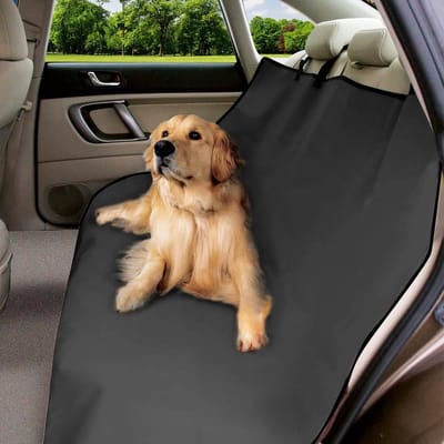 Kofferbakbescherming voor Hond, Universele Achterbank Kofferbak, Autostoelhoes voor Huisdieren Antislip Waterdicht Wasbaar, Car Boot Liner Protector, Zwart